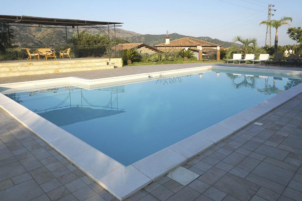 Taormina Villa Ibiscus Alcantara Gaggi Exteriér fotografie